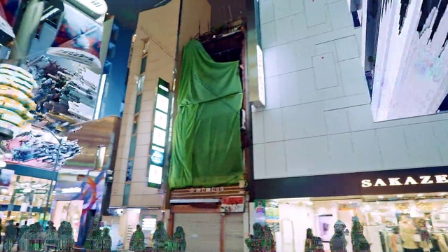 Video Reference: Building, Lighting, Architecture, City, Facade, Metropolis, Shopping, Landmark, Retail, Metropolitan area