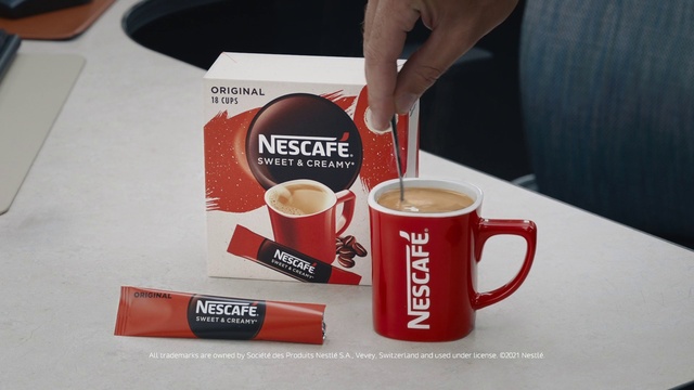 Video Reference: Table, Drinkware, Cup, Tableware, Coffee cup, Drink, Finger, Font, Serveware, Material property