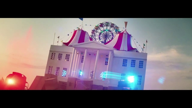 Video Reference: Building, World, Light, Purple, Entertainment, Violet, Pink, Window, Font, Visual effect lighting