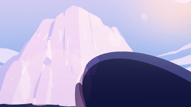 Video Reference: Azure, World, Sky, Purple, Violet, Slope, Art, Ice cap, Formation, Tints and shades