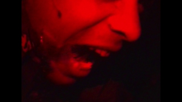 Video Reference: Eyebrow, Jaw, Beard, Gesture, Eyelash, Flash photography, Facial hair, Heat, Magenta, Darkness