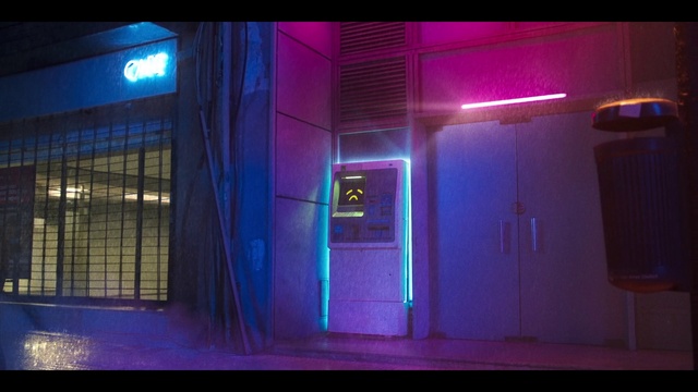 Video Reference: Purple, Electricity, Door, Entertainment, Violet, Fixture, Gas, Magenta, Electric blue, Flooring