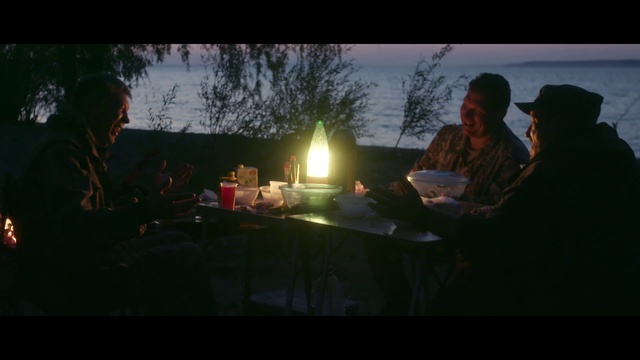 Video Reference: Sky, Automotive lighting, Flash photography, Tableware, Tree, Gas, Tints and shades, Hat, Fire, Event