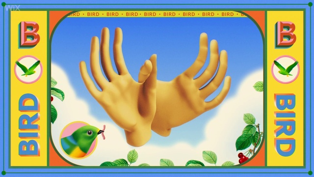 Video Reference: Green, Vertebrate, Bird, Organism, Gesture, Finger, Font, Thumb, Adaptation, Art