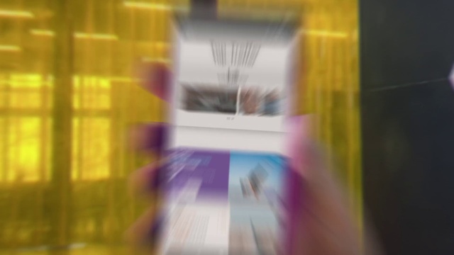 Video Reference: Violet, Font, Flooring, Tints and shades, Publication, Shelving, Magenta, Rectangle, Room, Wood
