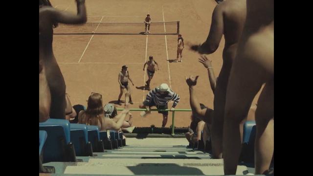 Video Reference: Art, Sculpture, Recreation, Event, Leisure, Visual arts, Mannequin, Chest, Shadow, Room