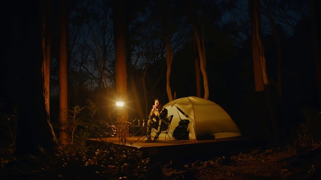 Video Reference: Plant, Wheel, Tire, Tent, Automotive lighting, Flash photography, Wood, Tree, Grass, Tints and shades