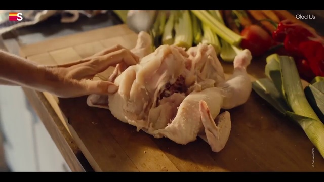 Video Reference: Food, Tableware, Ingredient, Table, Recipe, Cutting board, Animal product, Cooking, Natural foods, Produce