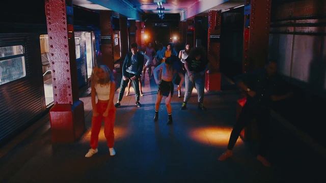 Video Reference: Shorts, Entertainment, Performing arts, Leisure, Electric blue, Event, Midnight, Magenta, Choreography, Stage