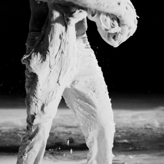 Video Reference: Water, Leg, White, Gesture, Black-and-white, Style, Flash photography, Happy, Entertainment, Performing arts