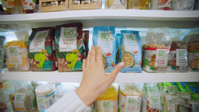 Video Reference: Food, Food storage, Product, Plastic bottle, Convenience store, Natural foods, Whole food, Shelf, Retail, Ingredient