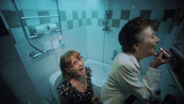 Video Reference: Hair, Hand, Mouth, Eye, Microphone, Smile, Jaw, Musician, Gesture, Bathroom