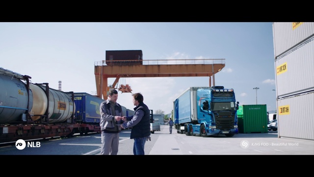 Video Reference: Clothing, Sky, Tire, Wheel, Vehicle, Asphalt, Mode of transport, Truck, Rolling, Travel