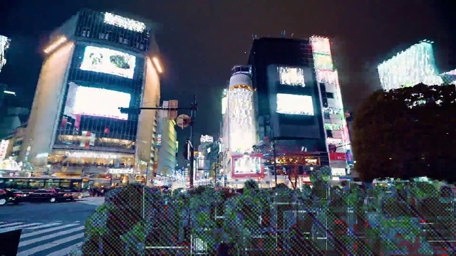 Video Reference: Building, Skyscraper, Lighting, Tower block, Architecture, Cityscape, Public space, City, Tower, Crowd