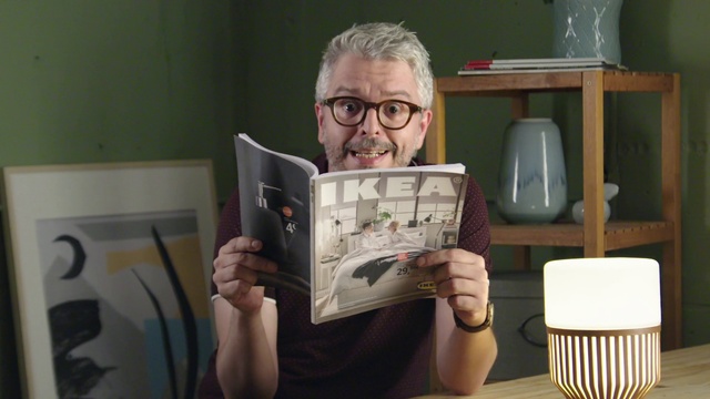 Video Reference: Glasses, Hand, Vision care, Eyewear, Picture frame, Beard, Event, Lamp, Tableware, Serveware