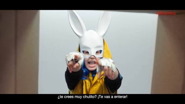 Video Reference: Eye, Ear, Gesture, Font, Happy, Fun, Horn, Event, Fictional character, Personal protective equipment