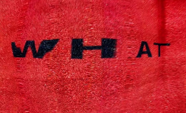 Video Reference: Rectangle, Textile, Font, Material property, Tints and shades, Pattern, Magenta, Electric blue, Carmine, Art