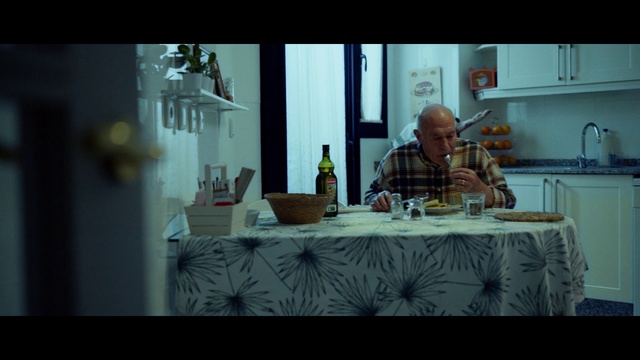 Video Reference: Table, Picture frame, Window, Tablecloth, Desk, Cabinetry, Event, Room, Shelf, Water bottle