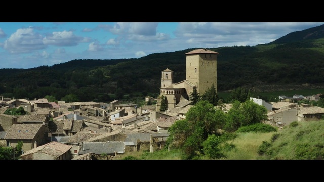Video Reference: Cloud, Sky, Building, Ecoregion, Plant, Mountain, Natural landscape, Tree, Landscape, House