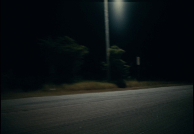 Video Reference: Atmosphere, Automotive lighting, Road surface, Asphalt, Atmospheric phenomenon, Street light, Tints and shades, Wood, Landscape, Darkness