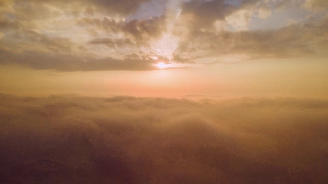 Video Reference: Cloud, Sky, Atmosphere, Afterglow, Natural landscape, Red sky at morning, Tree, Cumulus, Sunrise, Landscape