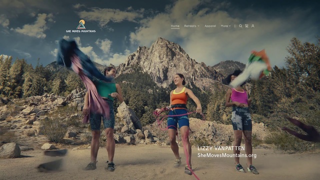 Video Reference: Cloud, Sky, Plant, Ecoregion, Shorts, Leg, People in nature, Mountain, Flash photography, Happy