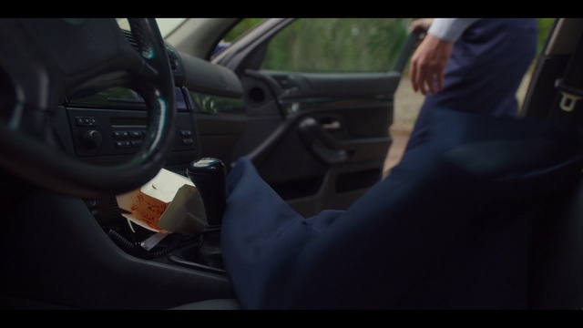 Video Reference: Car, Vehicle, Motor vehicle, Automotive mirror, Steering part, Steering wheel, Automotive design, Automotive lighting, Gesture, Vehicle door