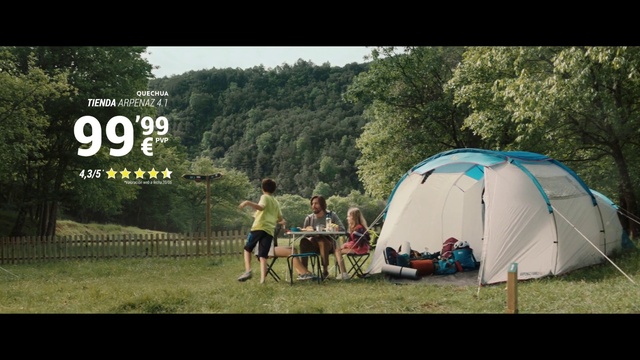 Video Reference: Plant, Tent, Tree, Shorts, Outdoor recreation, People in nature, Tarpaulin, Grass, Leisure, Shade