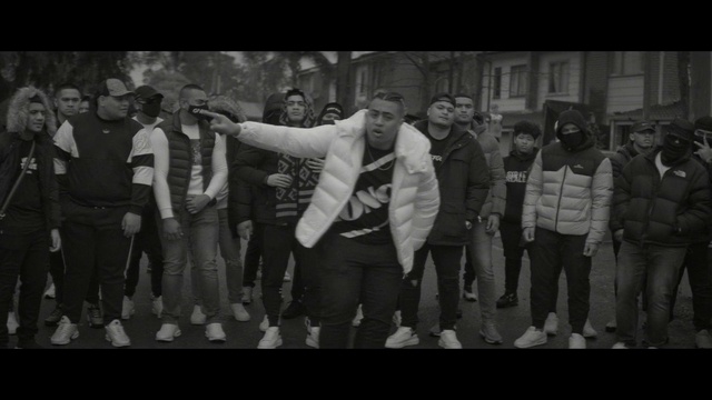 Video Reference: Flash photography, Gesture, Hat, Style, Black-and-white, Font, Crew, Fun, Event, Monochrome photography