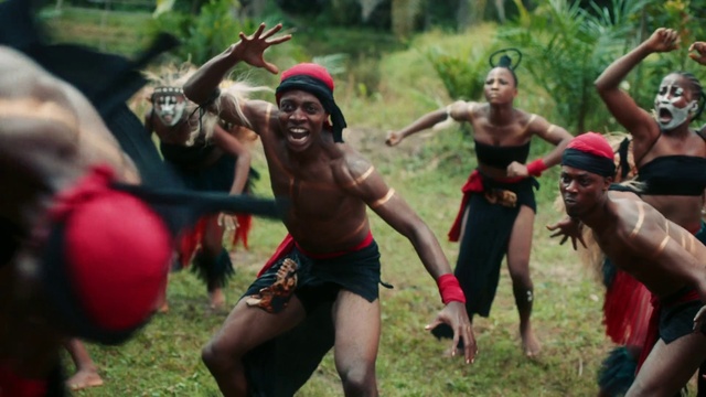 Video Reference: Smile, Shorts, Happy, Plant, Fun, Grass, Dance, Event, Recreation, Tree