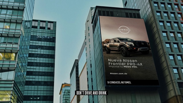 Video Reference: Building, Sky, Tire, Wheel, Vehicle, Skyscraper, Car, Real estate, Facade, Billboard