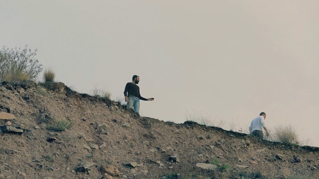 Video Reference: Sky, Slope, People in nature, Landscape, Grassland, Grass, Horizon, Travel, Hill, Recreation