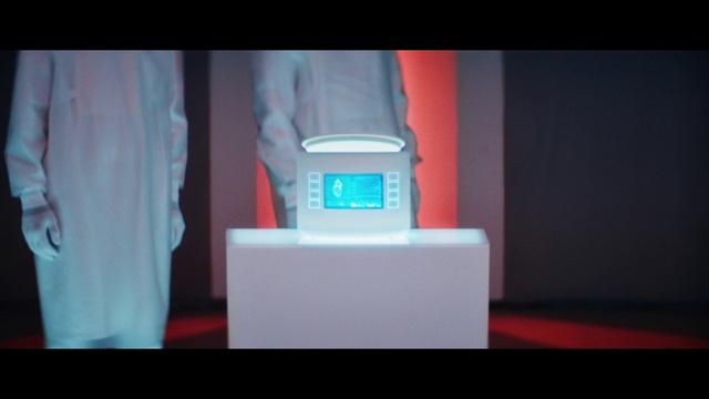 Video Reference: Purple, Gadget, Entertainment, Font, Magenta, Gas, Automotive lighting, Electric blue, Event, Space