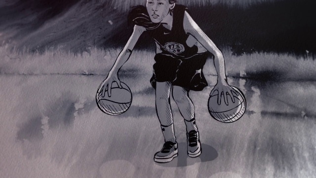 Video Reference: Shoe, Basketball, Musical instrument, Musician, Guitar accessory, Style, Art, Cool, Autograph, Painting