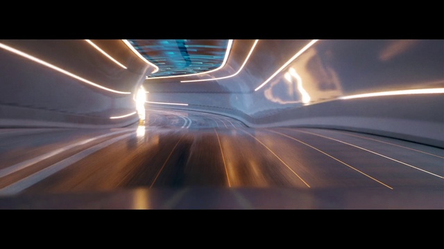 Video Reference: Atmosphere, Automotive lighting, Mode of transport, Asphalt, Art, Road, Gas, Midnight, Electricity, Font