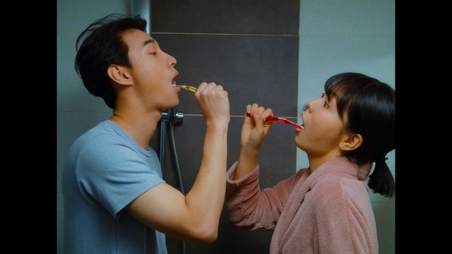 Video Reference: Nose, Lip, Chin, Hand, Arm, Shirt, Shoulder, Mouth, Eyelash, Jaw