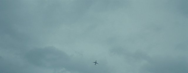 Video Reference: airplane, plane, silhouette, sky, clouds, cloudy, flight, aviation, aircraft, outdoor