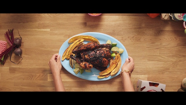 Video Reference: Food, Table, Tableware, Recipe, Ingredient, Food craving, Staple food, Plate, Cuisine, Roasting