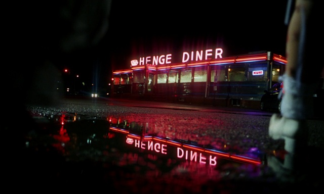 Video Reference: Automotive lighting, Train, Entertainment, Window, Font, Midnight, Electronic signage, Display device, Electricity, Event