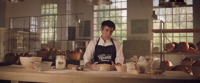 Video Reference: Tableware, Apron, Countertop, Food, Chef, Dishware, Kitchen, Sleeve, Mixing bowl, Interior design
