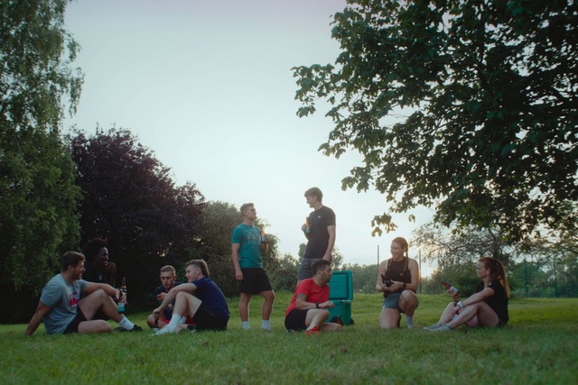 Video Reference: Jeans, Plant, Shorts, Sky, People in nature, Tree, Grass, Leisure, Grassland, Recreation