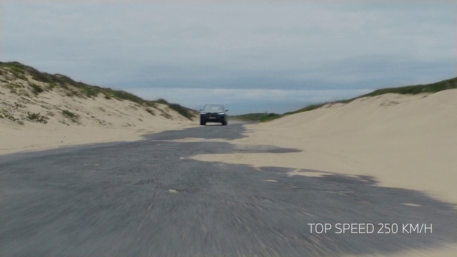 Video Reference: Cloud, Sky, Car, Vehicle, Automotive tire, Slope, Road surface, Asphalt, Terrain, Thoroughfare