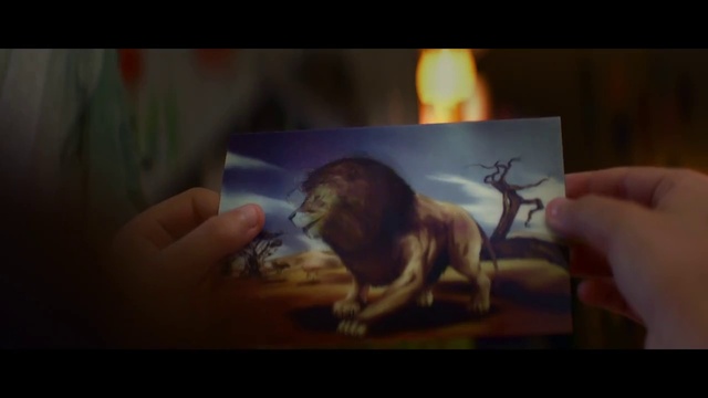 Video Reference: Hand, Felidae, Art, Lion, Painting, Font, Big cats, Visual arts, Heat, Wood