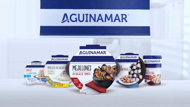 Video Reference: Font, Electric blue, Advertising, Event, Rectangle, Brand, Fashion accessory, Graphics, Packaging and labeling, Cuisine