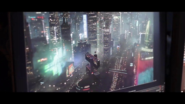 Video Reference: Building, World, Entertainment, Font, Display device, Gadget, Space, Glass, Electronic device, City