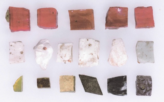 Video Reference: White, Product, Natural material, Font, Material property, Rectangle, Geology, Rock, Pattern, Artifact