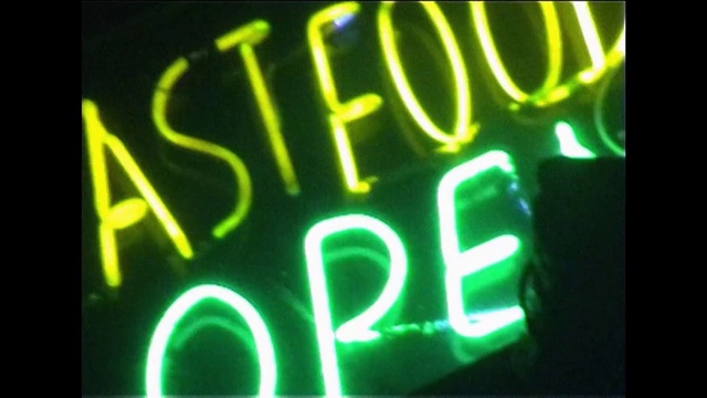 Video Reference: Font, Visual effect lighting, Electronic signage, Gas, Technology, Signage, Electric blue, Neon, Graphics, Pattern