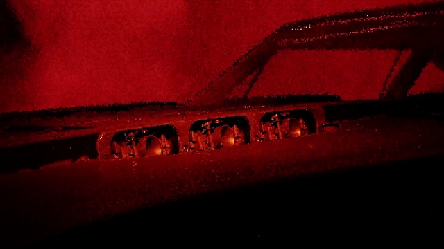 Video Reference: Automotive lighting, Amber, Hood, Rectangle, Orange, Font, Wood, Automotive exterior, Bumper, Automotive tire