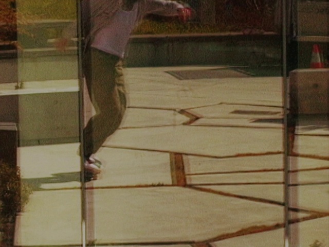 Video Reference: Sports equipment, Wood, Skatepark, Floor, Skateboard, Flooring, Kickflip, Tints and shades, Recreation, Hardwood