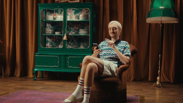 Video Reference: Shoe, Green, Leg, Standing, Mammal, Wood, Curtain, Leisure, Fun, Lamp